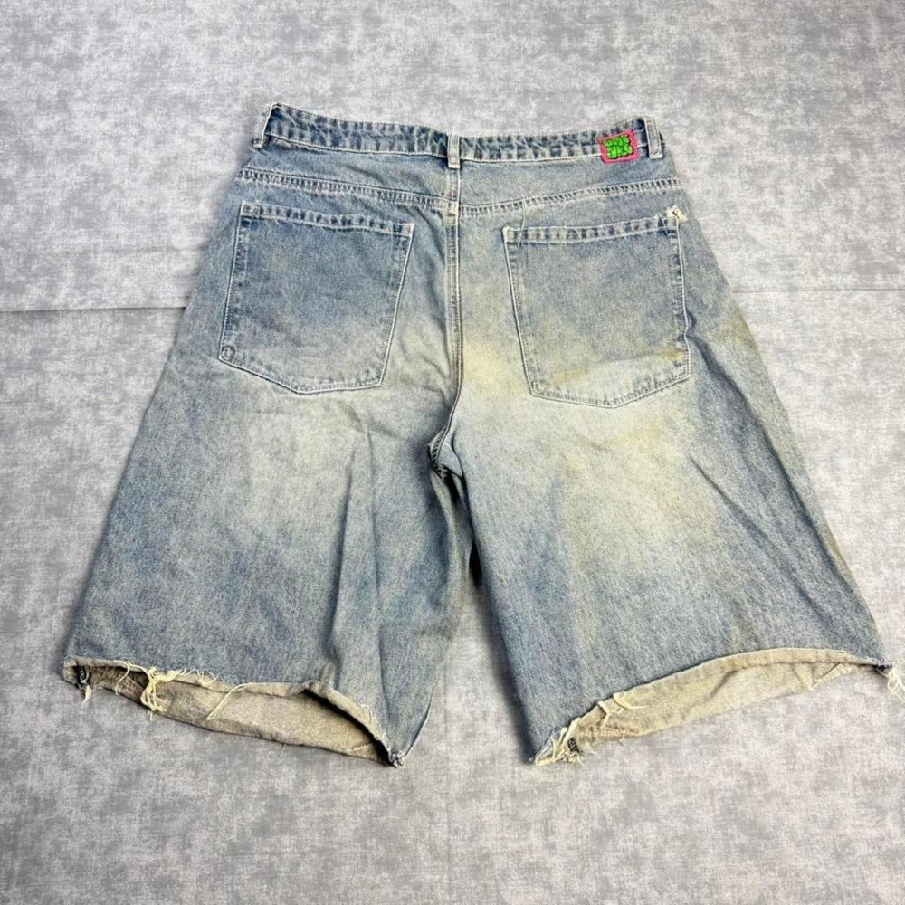 Empyre Denim Shorts Light Wash Size 34 - Picture 7 of 8